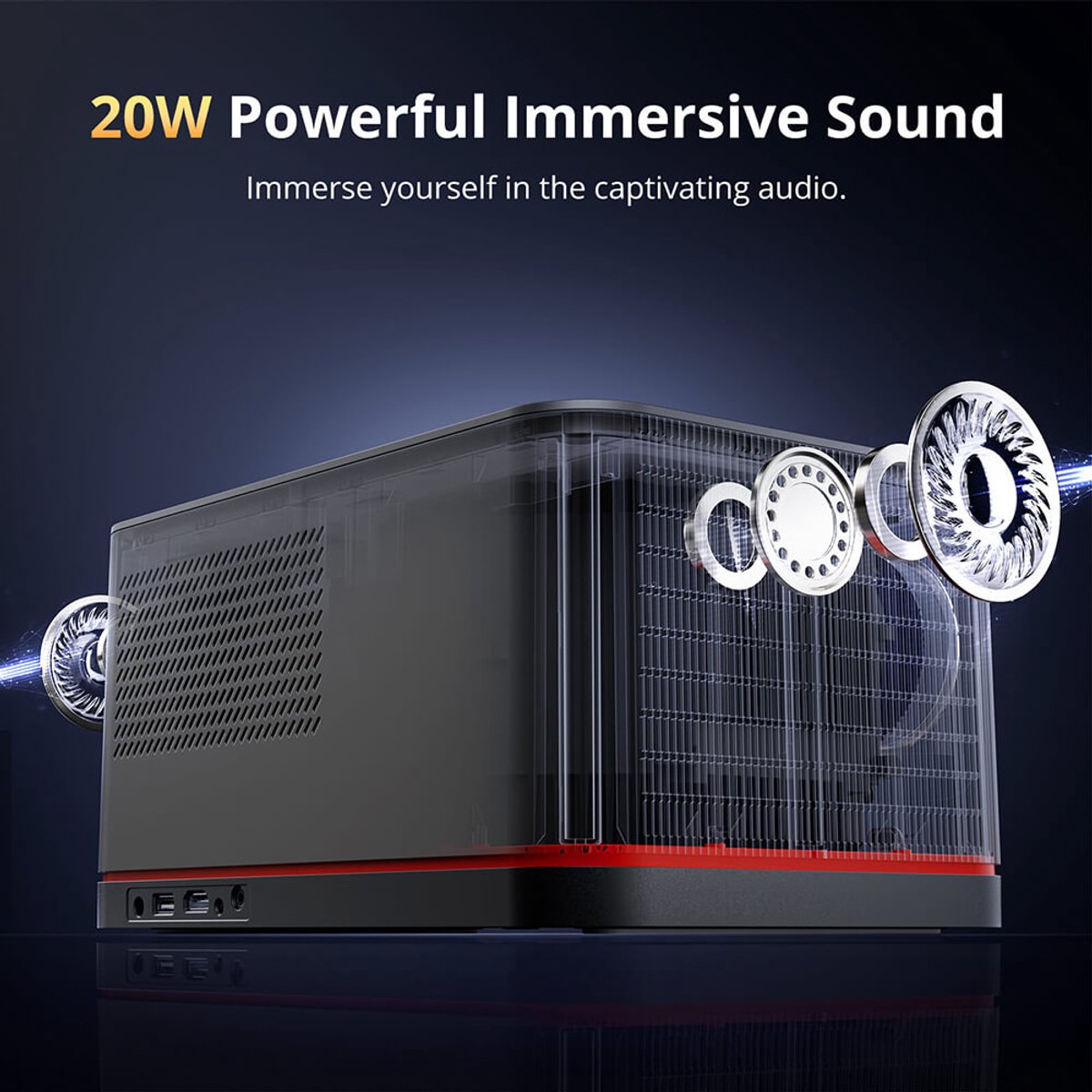 ETOE Whale Pro Android TV 1080P projector