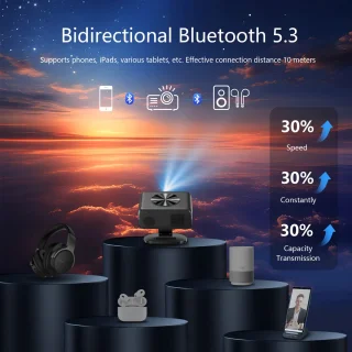 Fubzz 4K Draagbare Smart Projector