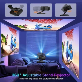Fubzz 4K Draagbare Smart Projector