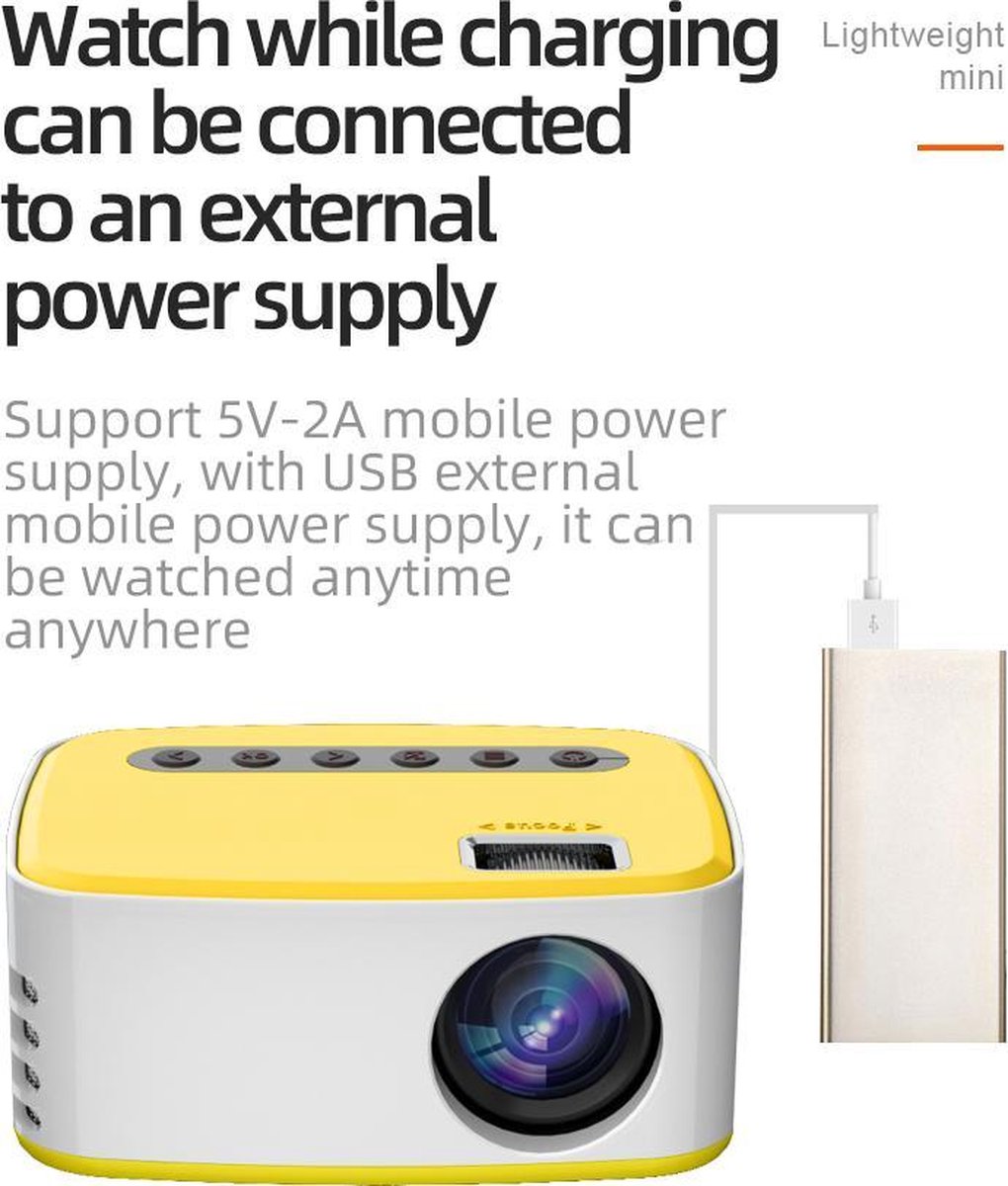 Fuegobird Upgrade Smart Mini Beamer Projector