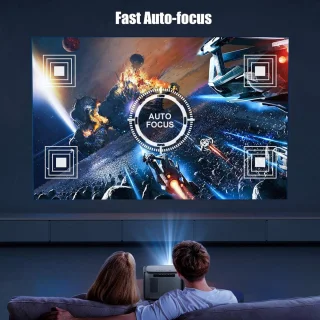 Full HD Smart Beamer 1920x1080p WiFi Autofocus