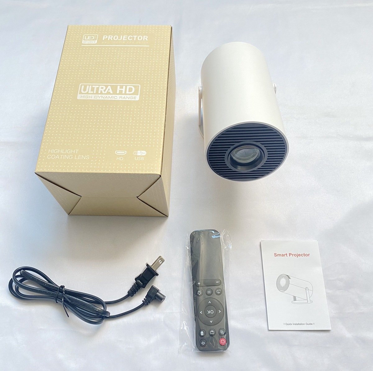 Gj300 Smart Projector Android 11 720P Wifi 6 Bluetooth 5.0