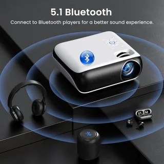H1 Mini Beamer - Draagbare Projector