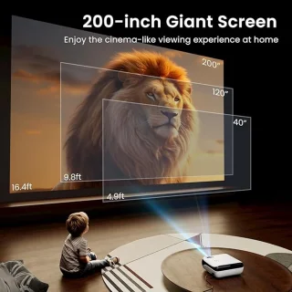 H1 Mini Beamer - Draagbare Projector