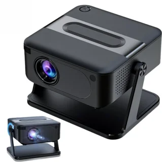 HA109 slimme projector voor thuis in zwart
