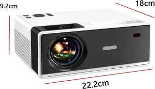 HFL Goods Projector 1080P 4K Wit/Zwart