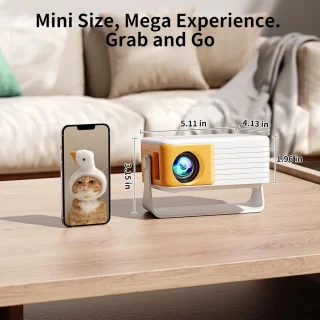 HomeCinema Mini Beamer – Draagbare Projector