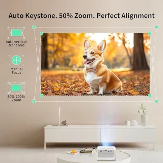 HomeCinema Mini Beamer – Draagbare Projector