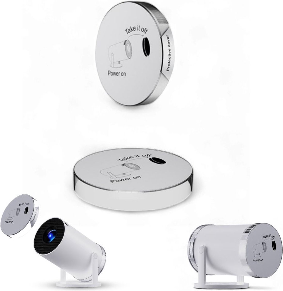 De Homezie Beamer Lensdop voor Mini Beamer Projector in één oogopslag