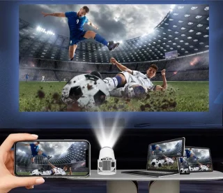 Hy300 4K Android 11 Draagbare Projector Beamer