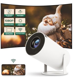 De HY300 Mini Draagbare Projector in één oogopslag