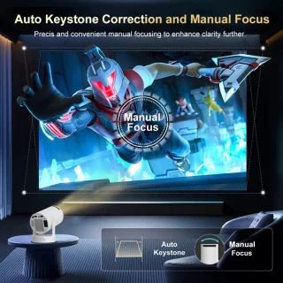 Hy300 Pro Mini Beamer 4K Android 11 Dual Wifi6