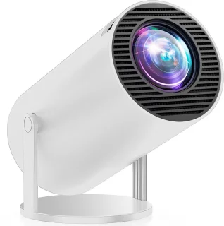 HY300 Pro Mini Beamer - Projector - Wit