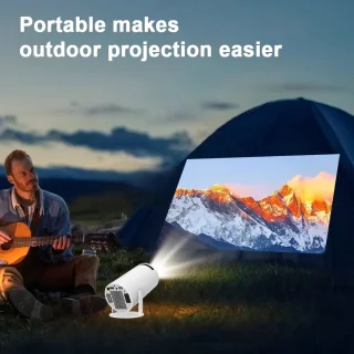 HY300 WiFi 6 Mini 4K Beamer Projector