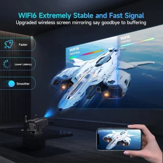Hy320 4K Native Android 11 Projector Bluetooth 5.0 Wifi6
