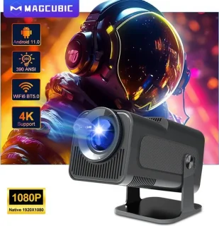 HY320 Mini Beamer WiFi 6 1080P Android 11