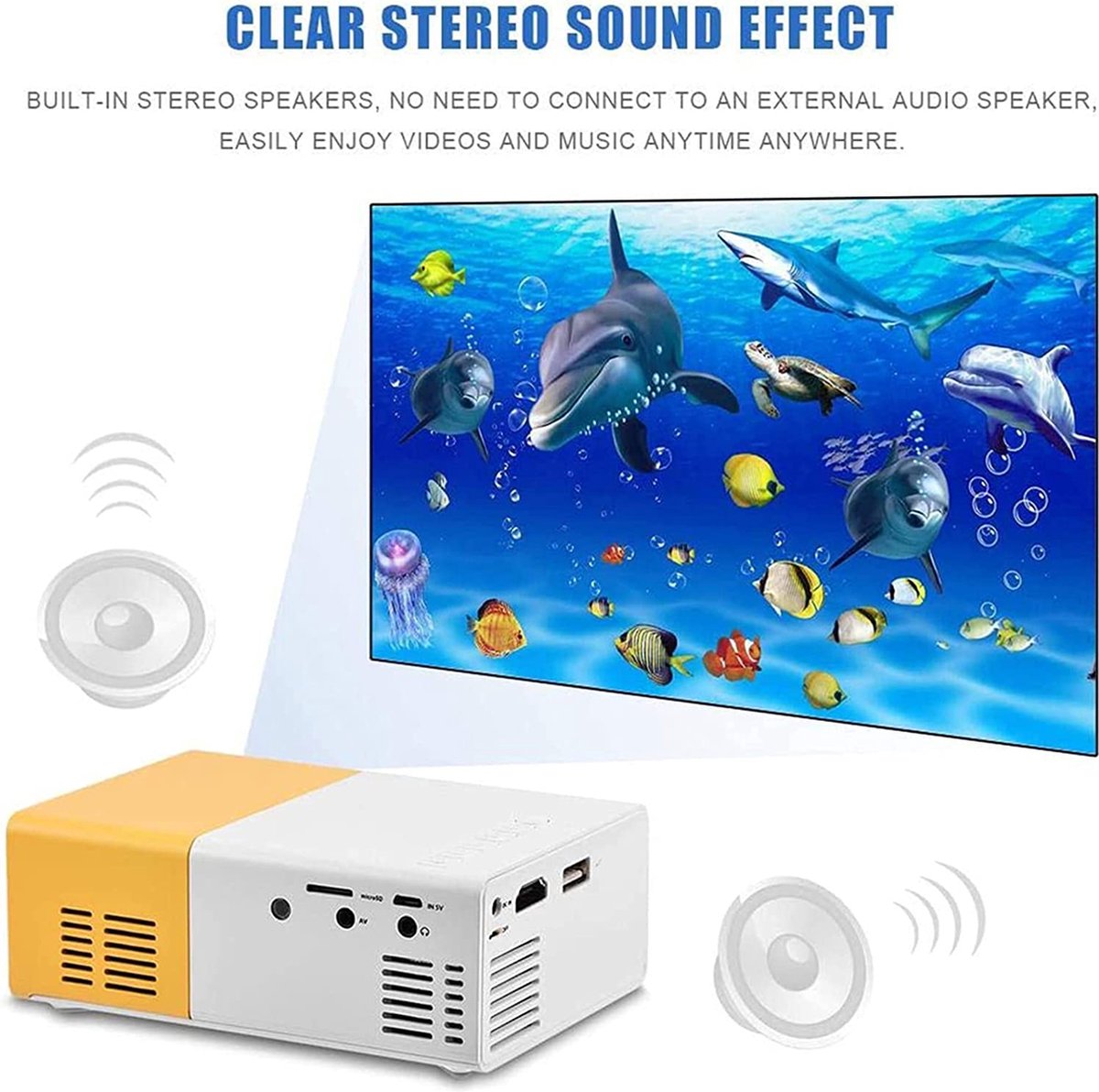 Igoods Mini Beamer Led Projector