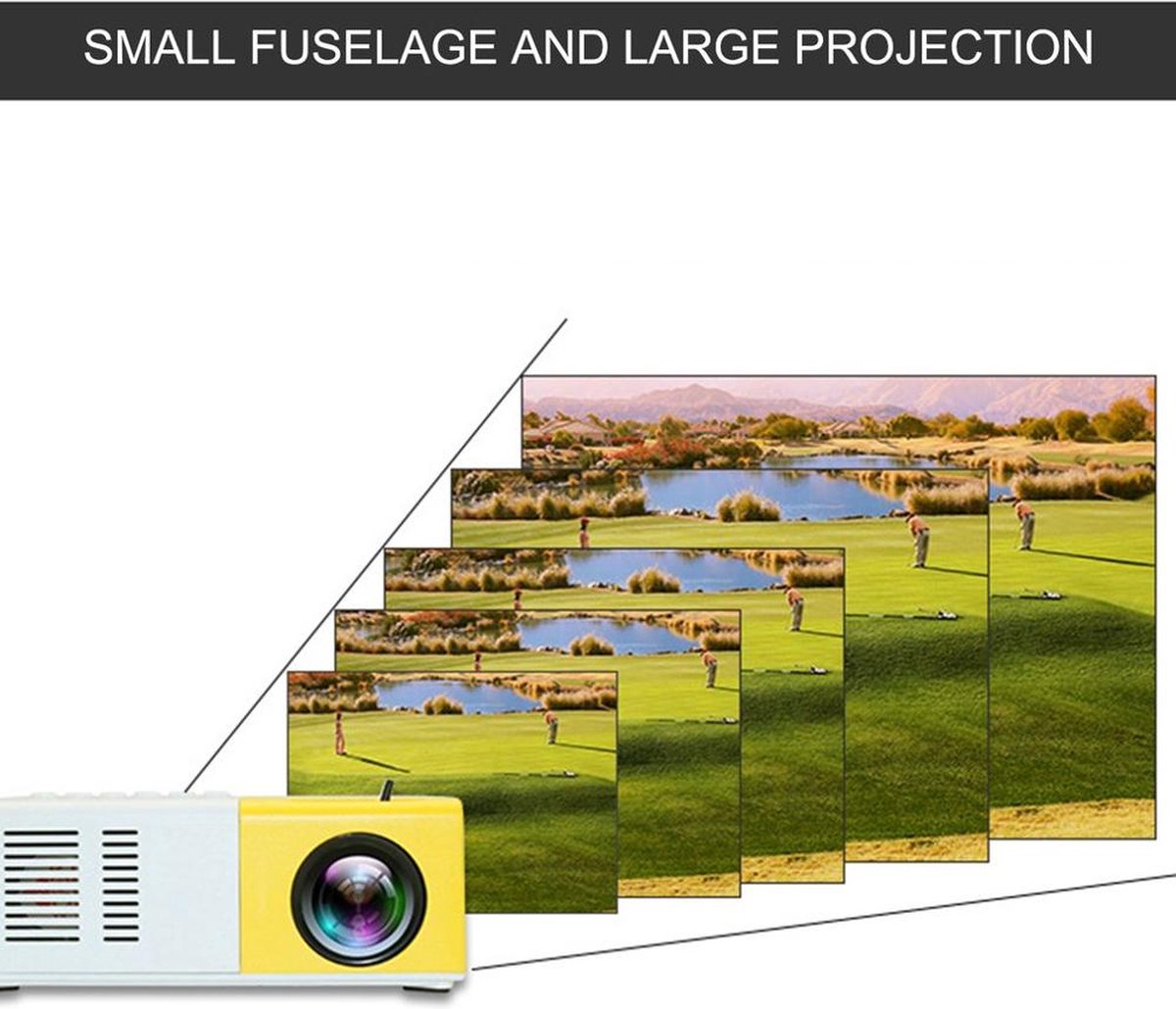Igoods Mini Beamer Led Projector