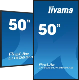 iiyama LH5065UHSB-B1AG 49,5" digitale signage flatscreen