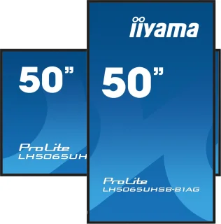 iiyama LH5065UHSB-B1AG 49,5" digitale signage flatscreen