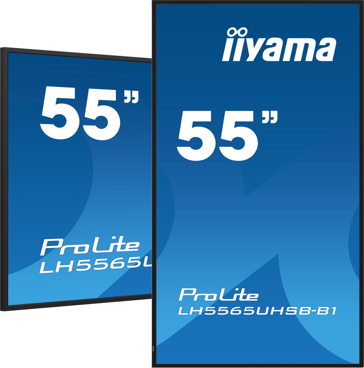 iiyama LH5565UHSB-B1 54.6" 4K Ultra HD LED beeldscherm