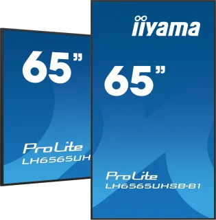 iiyama LH6565UHSB-B1 64.5" LED Beeldkrant 4K Ultra HD Zwart