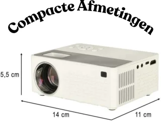 Ikonka Mini Beamer Full HD Projector