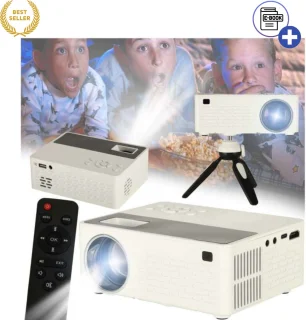 Ikonka Mini Beamer Full HD Projector
