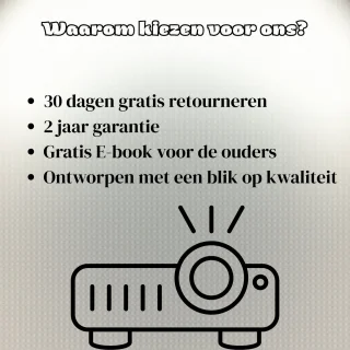 Ikonka Mini Beamer Full HD Projector