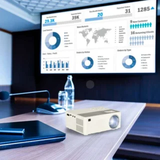 Ikonka Mini Beamer Full HD Projector