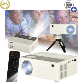 Ikonka Mini Beamer Full HD Projector