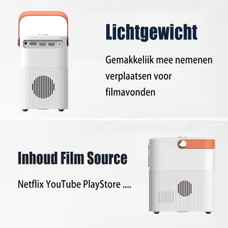 JIGUO S1 Mini Beamer Full HD Android 13.0