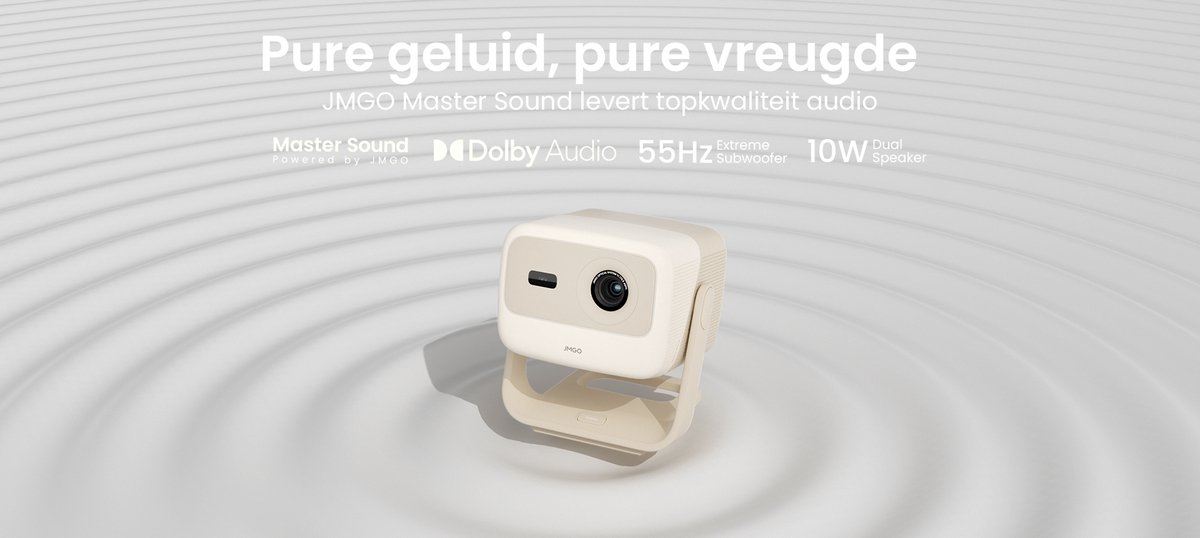 Wat vinden we goed aan de JmGO N1S Nano DLP Beamer 1080P Google TV