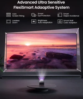 JmGO N1S Ultimate 4K DLP Beamer Google TV