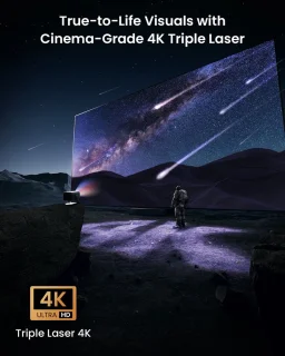 JmGO N1S Ultimate 4K DLP Beamer Google TV