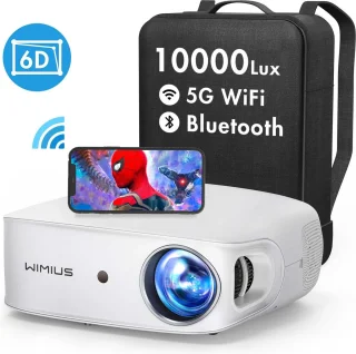 K7 5G Wifi Bluetooth Full HD 1080P 4K Projector