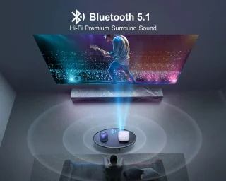 K7 5G Wifi Bluetooth Full HD 1080P 4K Projector