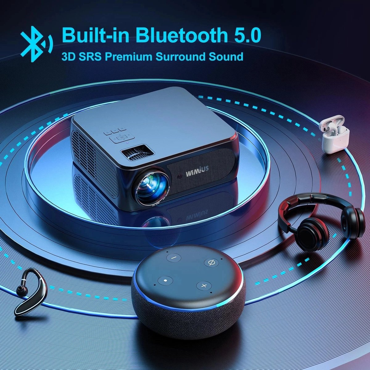 Kibus 4K Full HD Beamer Projector