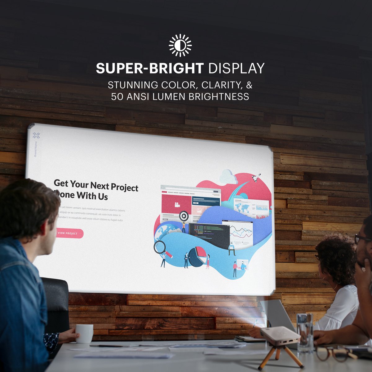 Kodak Luma 150 Draagbare Draadloze Projector