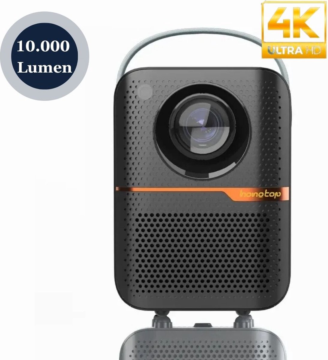 KoopKrachtig Mini Beamer 1080P Zwart 4GB/16GB