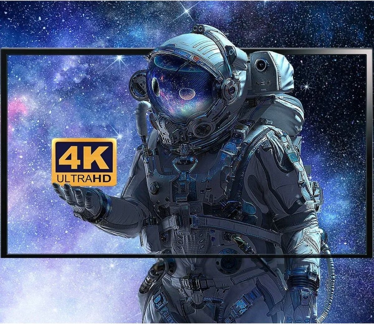 KoopKrachtig Mini Beamer 1080P Zwart 4GB/16GB