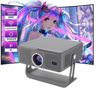 KZQ 1080p Android 13 smart projector