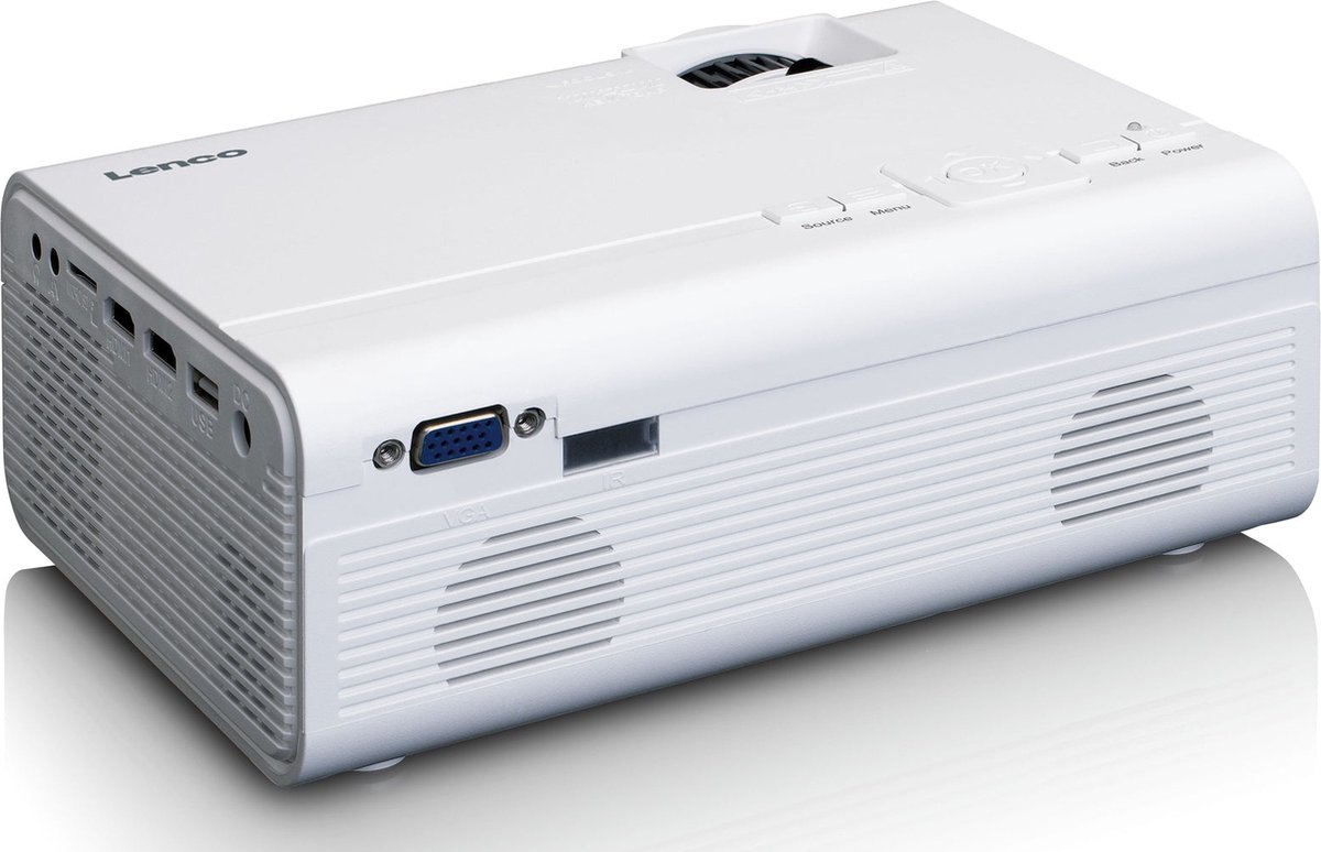 Lenco LPJ-280WH Full HD Beamer Wit