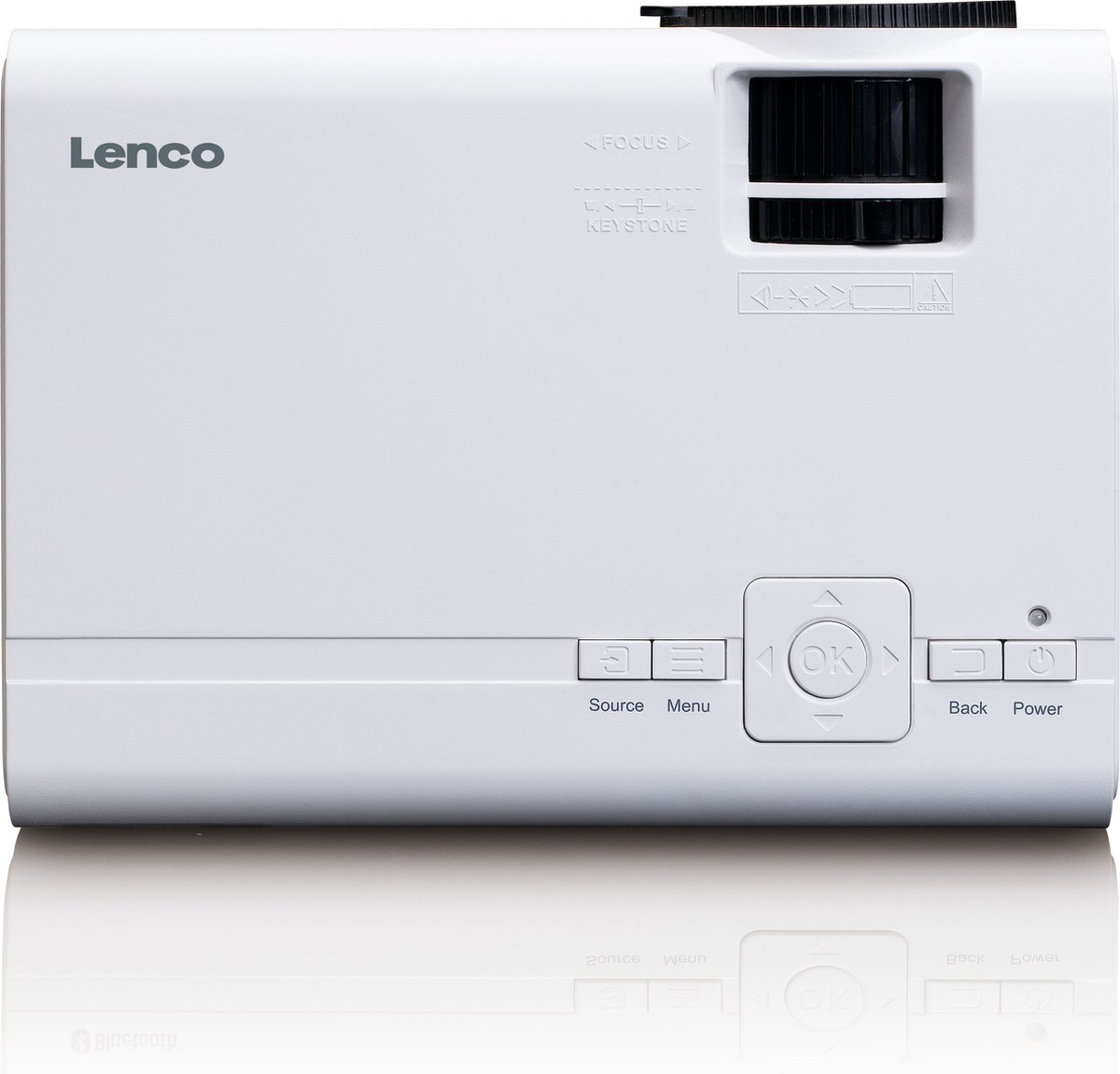 Lenco LPJ-280WH Full HD Beamer Wit