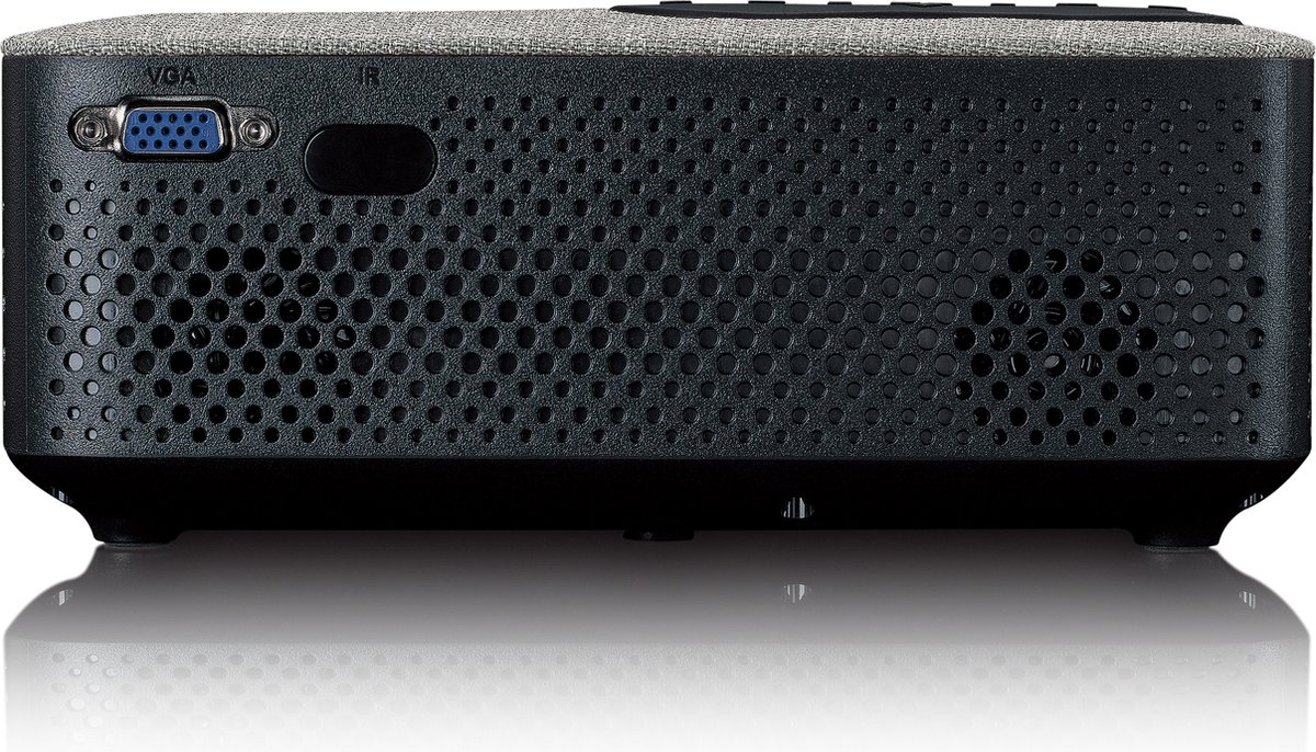 Lenco LPJ-700BKGY Full HD Mini Beamer Zwart