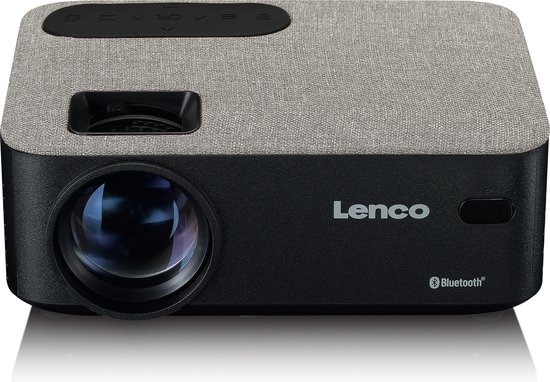 Lenco LPJ-700BKGY Full HD Mini Beamer Zwart