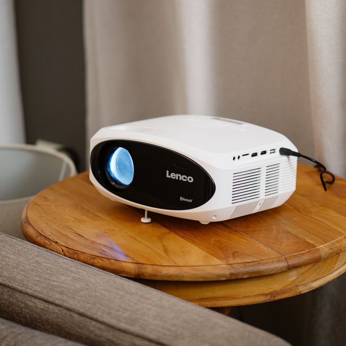 Lenco LPJ-900WH Full HD Mini Beamer Wit