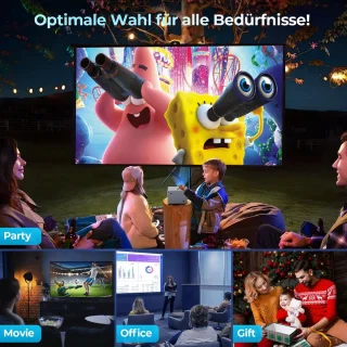 Lexium Mini Beamer Projector