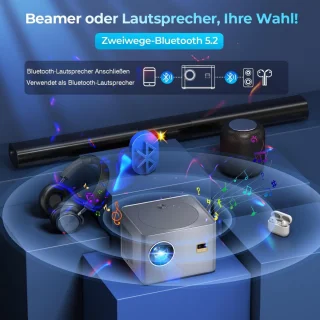Lexium Mini Beamer Projector
