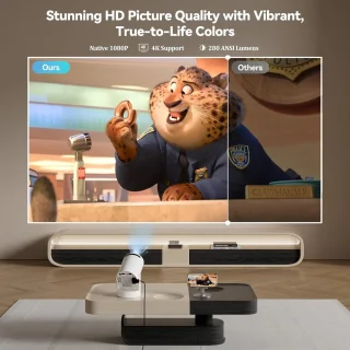 Lexium Mini Beamer Projector